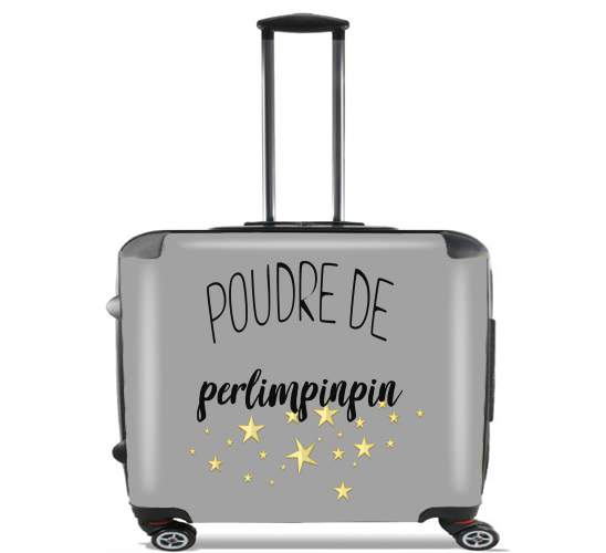  Poudre de perlimpinpin for Wheeled bag cabin luggage suitcase trolley 17" laptop