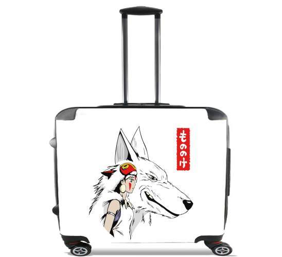  Princess Mononoke JapArt for Wheeled bag cabin luggage suitcase trolley 17" laptop