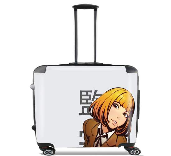  Prison school  Hana for Wheeled bag cabin luggage suitcase trolley 17" laptop