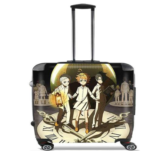  Promised Neverland Lunch time for Wheeled bag cabin luggage suitcase trolley 17" laptop