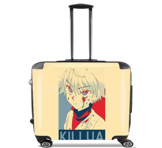 Propaganda killua Kirua Zoldyck for Wheeled bag cabin luggage suitcase trolley 17" laptop