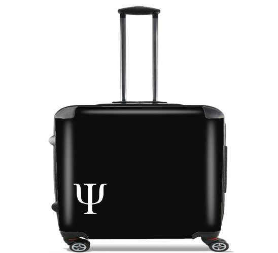  Psy Symbole Grec for Wheeled bag cabin luggage suitcase trolley 17" laptop