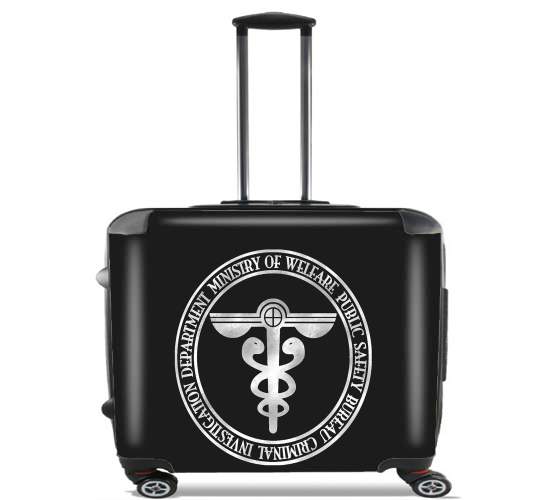  Psycho Pass Symbole for Wheeled bag cabin luggage suitcase trolley 17" laptop