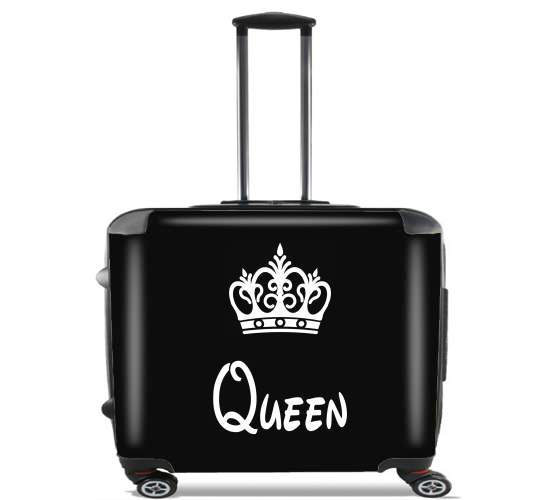  Queen for Wheeled bag cabin luggage suitcase trolley 17" laptop