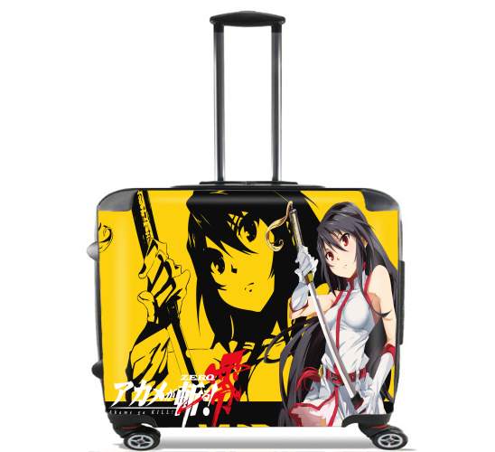  red eyes sword zero for Wheeled bag cabin luggage suitcase trolley 17" laptop