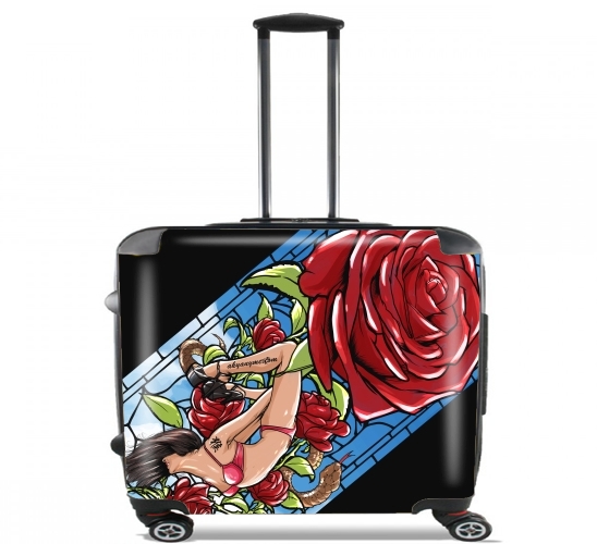  Red Roses for Wheeled bag cabin luggage suitcase trolley 17" laptop