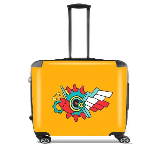  Reki kyan Skateboard Lockscreen for Wheeled bag cabin luggage suitcase trolley 17" laptop