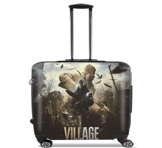  Resident Evil Village Horror for Wheeled bag cabin luggage suitcase trolley 17" laptop