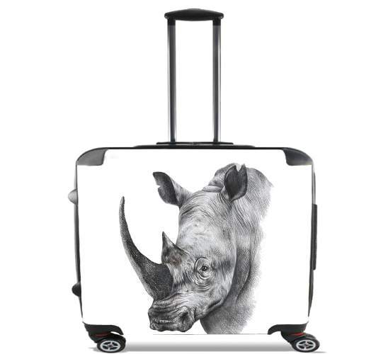  Rhino Shield Art for Wheeled bag cabin luggage suitcase trolley 17" laptop