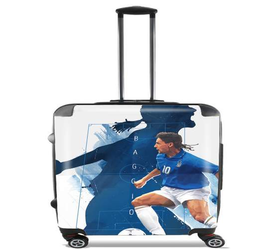  Roberto Baggio Italian Striker for Wheeled bag cabin luggage suitcase trolley 17" laptop