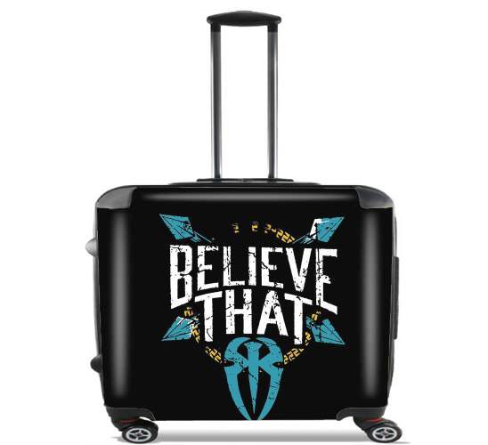  Roman Reigns Believe that for Wheeled bag cabin luggage suitcase trolley 17" laptop