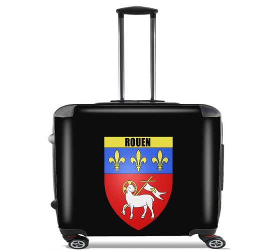  Rouen Normandie for Wheeled bag cabin luggage suitcase trolley 17" laptop