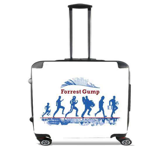  Run Forrest for Wheeled bag cabin luggage suitcase trolley 17" laptop