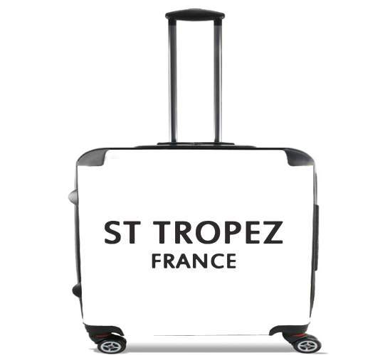  Saint Tropez France for Wheeled bag cabin luggage suitcase trolley 17" laptop