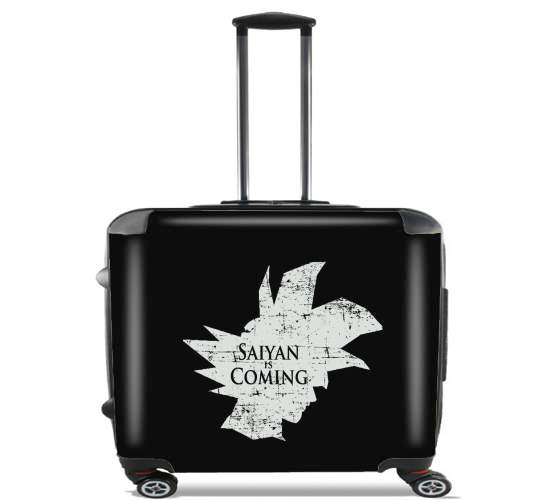  Saiyan is Coming for Wheeled bag cabin luggage suitcase trolley 17" laptop