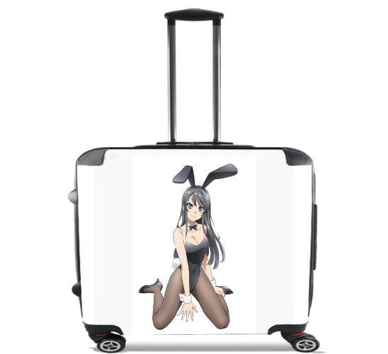  Sakurajima Mai for Wheeled bag cabin luggage suitcase trolley 17" laptop