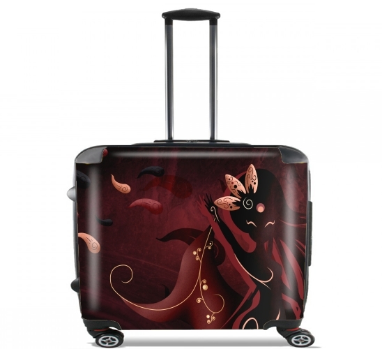  Sarah Oriantal Woman for Wheeled bag cabin luggage suitcase trolley 17" laptop