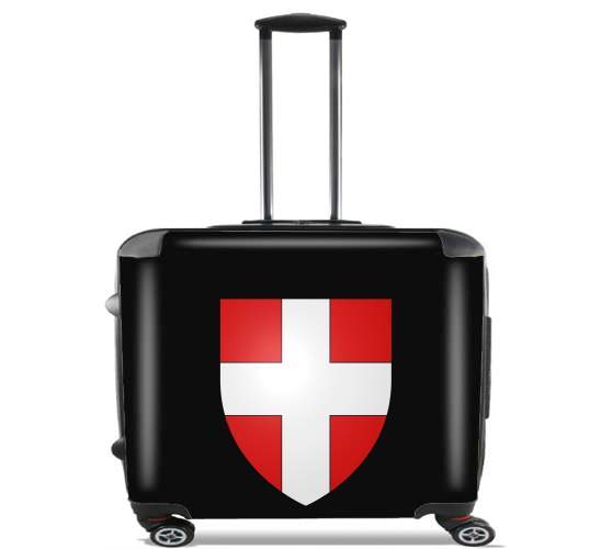  Savoie Blason for Wheeled bag cabin luggage suitcase trolley 17" laptop
