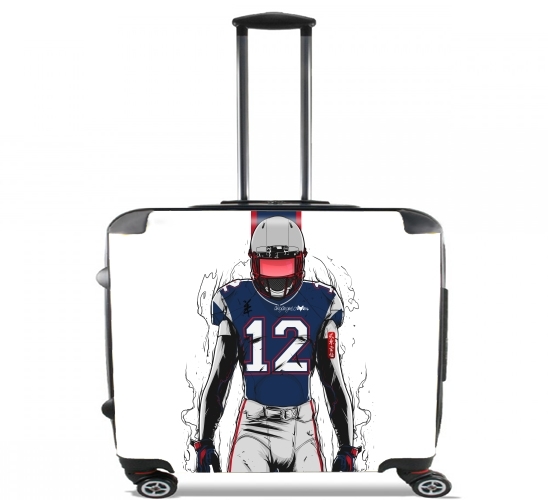  SB L New England for Wheeled bag cabin luggage suitcase trolley 17" laptop