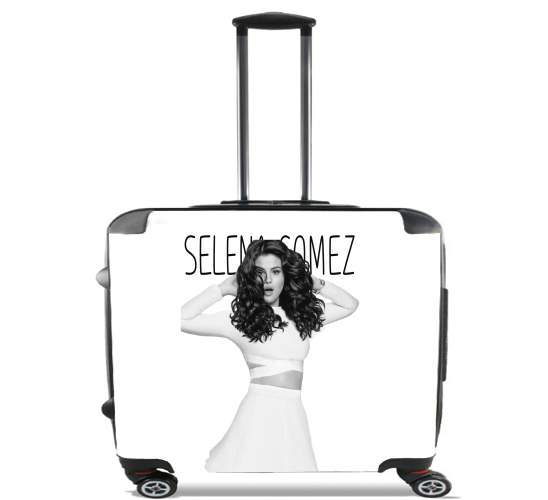  Selena Gomez Sexy for Wheeled bag cabin luggage suitcase trolley 17" laptop