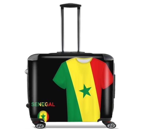  Senegal Football for Wheeled bag cabin luggage suitcase trolley 17" laptop