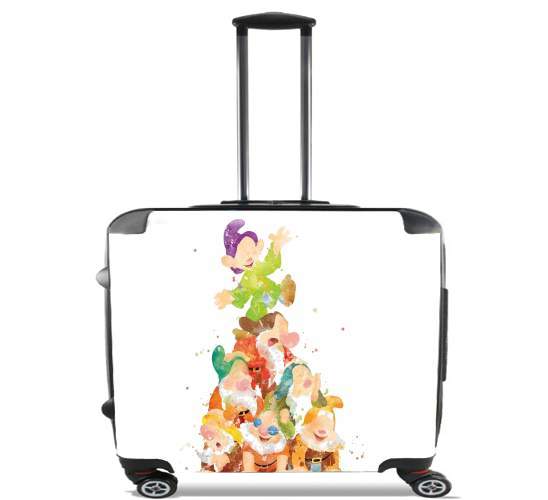  Seven Dwarfs for Wheeled bag cabin luggage suitcase trolley 17" laptop