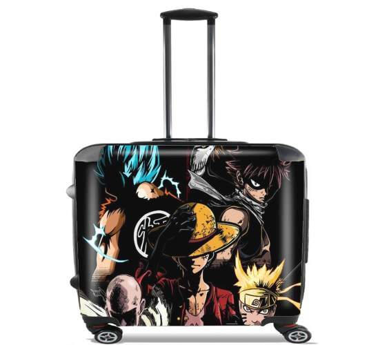  Shonen Life for Wheeled bag cabin luggage suitcase trolley 17" laptop