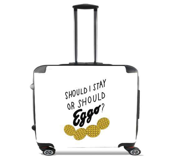  Should i stay or shoud i Eggo for Wheeled bag cabin luggage suitcase trolley 17" laptop