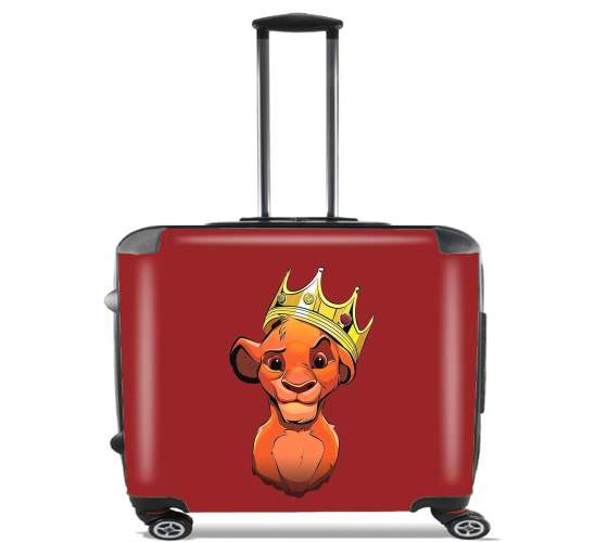  Simba Lion King Notorious BIG for Wheeled bag cabin luggage suitcase trolley 17" laptop