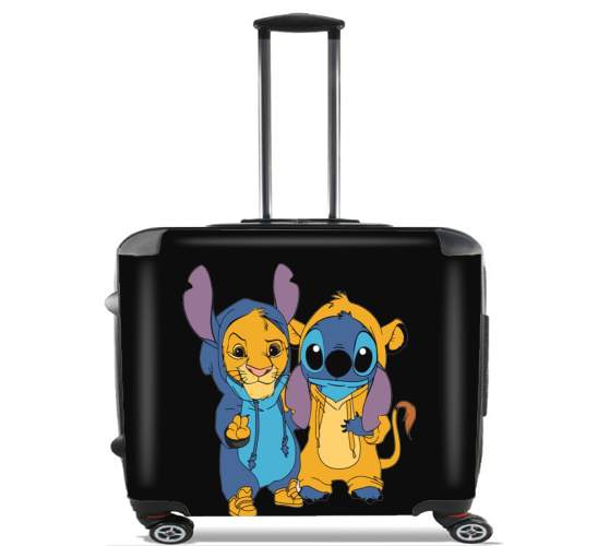  Simba X Stitch best friends for Wheeled bag cabin luggage suitcase trolley 17" laptop