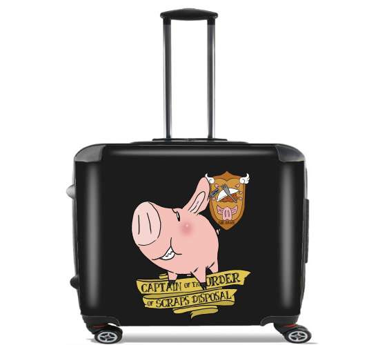  Sir Hawk The wild boar or Pig for Wheeled bag cabin luggage suitcase trolley 17" laptop