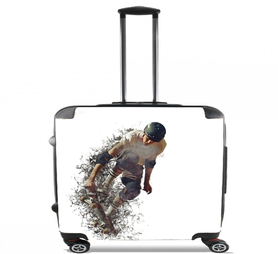  Skateboard Skate Sport for Wheeled bag cabin luggage suitcase trolley 17" laptop