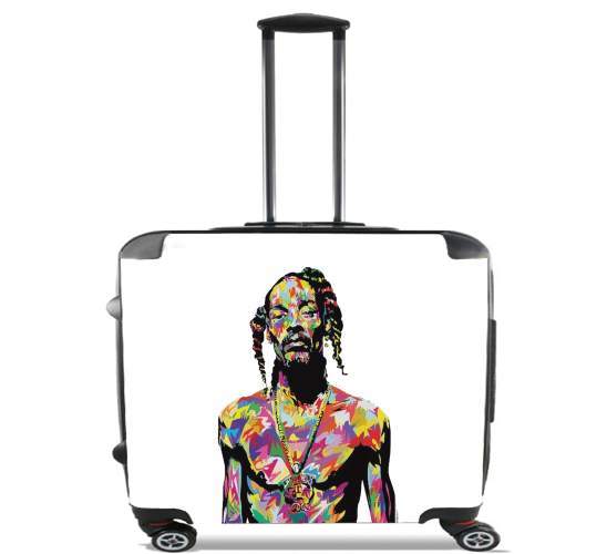  Snoop Dog for Wheeled bag cabin luggage suitcase trolley 17" laptop