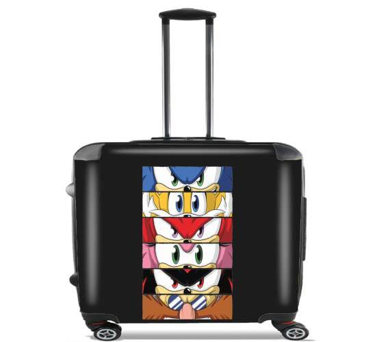  Sonic eyes for Wheeled bag cabin luggage suitcase trolley 17" laptop