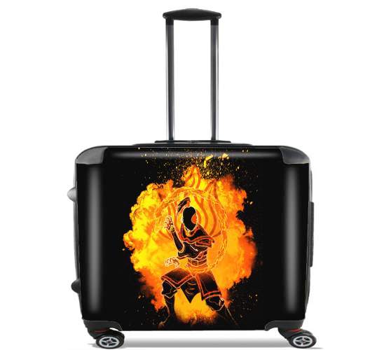  Soul of the Firebender for Wheeled bag cabin luggage suitcase trolley 17" laptop