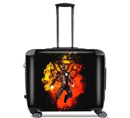  Soul of the Genius for Wheeled bag cabin luggage suitcase trolley 17" laptop