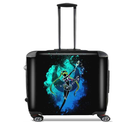  Soul of the Moon for Wheeled bag cabin luggage suitcase trolley 17" laptop
