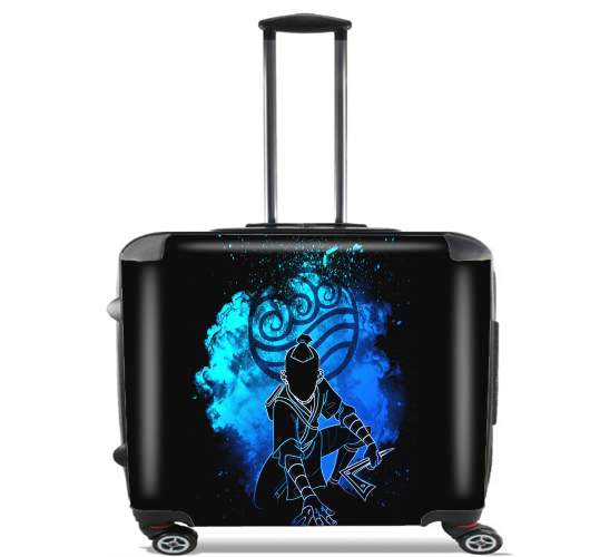  Soul of the Waterbender for Wheeled bag cabin luggage suitcase trolley 17" laptop