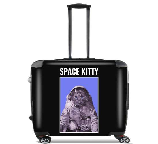  Space Kitty for Wheeled bag cabin luggage suitcase trolley 17" laptop