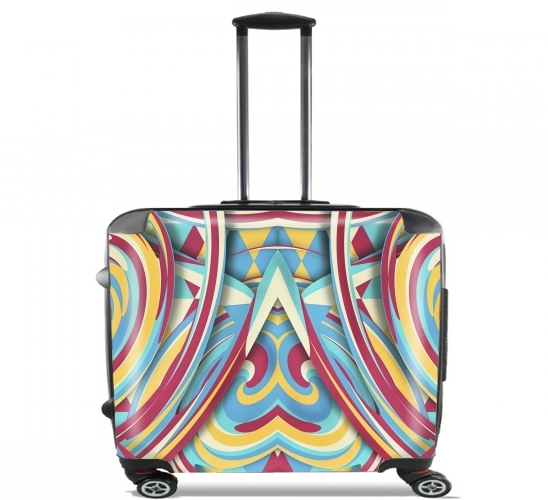 Spiral Color for Wheeled bag cabin luggage suitcase trolley 17" laptop