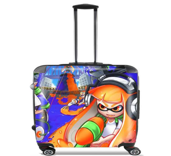  Splatoon for Wheeled bag cabin luggage suitcase trolley 17" laptop
