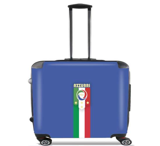  Squadra Azzura Italia for Wheeled bag cabin luggage suitcase trolley 17" laptop