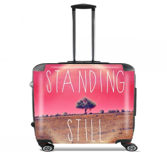  Standing Still for Wheeled bag cabin luggage suitcase trolley 17" laptop