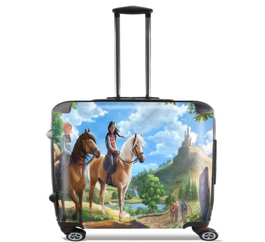  Star Stable Horse VideoGame for Wheeled bag cabin luggage suitcase trolley 17" laptop