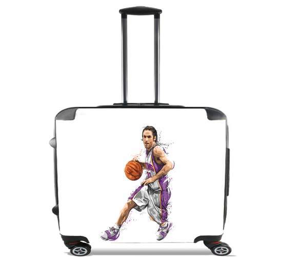 Steve Nash Basketball for Wheeled bag cabin luggage suitcase trolley 17" laptop