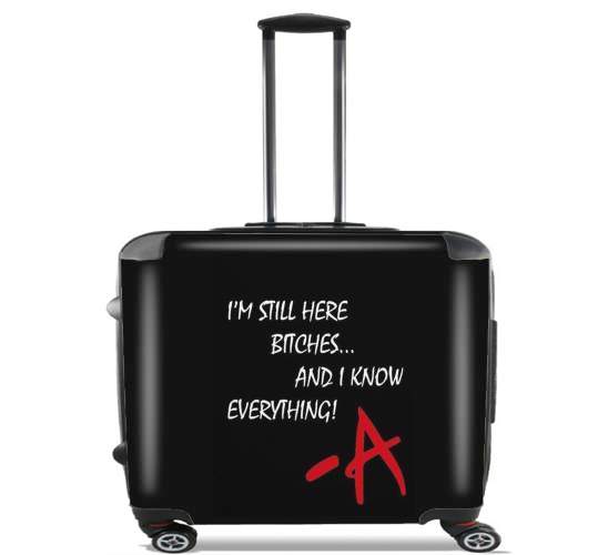  Still Here - Pretty Little Liars for Wheeled bag cabin luggage suitcase trolley 17" laptop