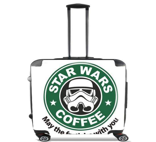  Stormtrooper Coffee inspired by StarWars for Wheeled bag cabin luggage suitcase trolley 17" laptop