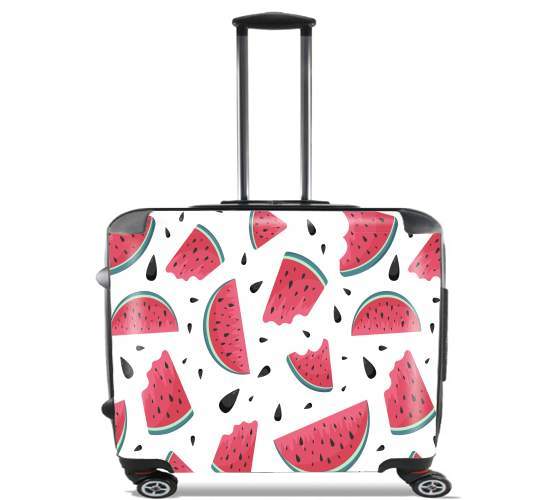  Summer pattern with watermelon for Wheeled bag cabin luggage suitcase trolley 17" laptop