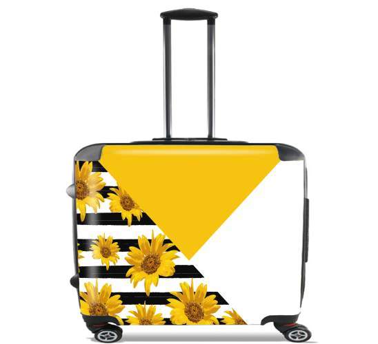  Sunflower Name for Wheeled bag cabin luggage suitcase trolley 17" laptop