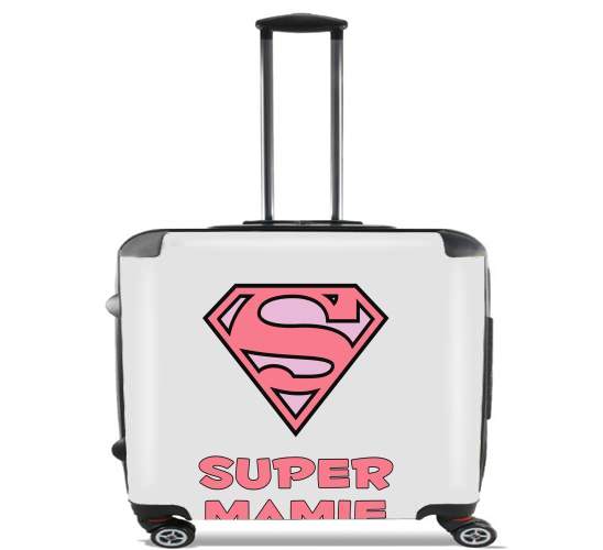  Super Mamie for Wheeled bag cabin luggage suitcase trolley 17" laptop
